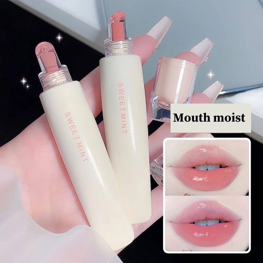 Lip Jelly Lip Glaze Moisturizing Lip Brightening Mirror Lip Glaze