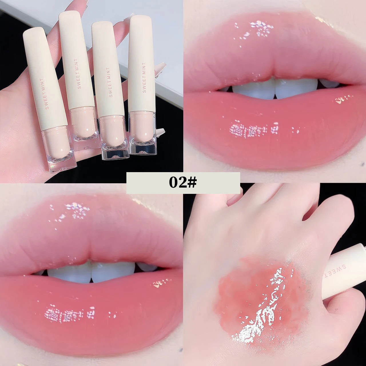Lip Jelly Lip Glaze Moisturizing Lip Brightening Mirror Lip Glaze